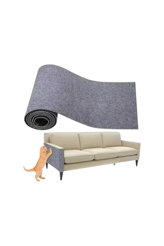 Mucit Home Evcil Hayvan Kendinden Yapışkanlı Koltuk Duvar Yapıştırmalı Tırmalama Halısı
