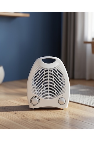 Teknodayım Uuczzzelektrikliısıtıcı-1 2000W 3 Kademeli Isı Ayarı Fanlı Elektrikli Isıtıcı