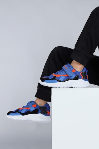 Jump 29189 Cırtlı Üniseks Çocuk Sneaker Günlük Spor Ayakkabı Saks Mavi Saks Mavi