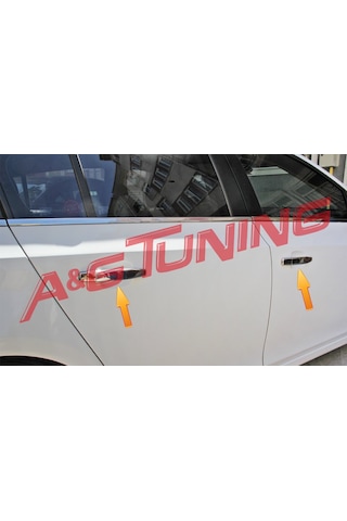 Opel Astra J Sedan Krom Kapı Kolu Tk 4 Kapı Paslanmaz Çelik N11.846