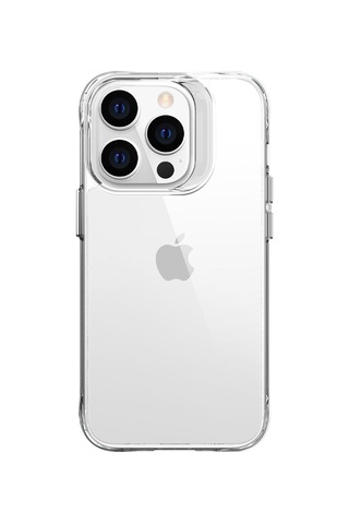 Apple Uyumlu iPhone 14 Pro Zore Şeffaf Ultra İnce Airbag Tasarımlı Okka Kapak