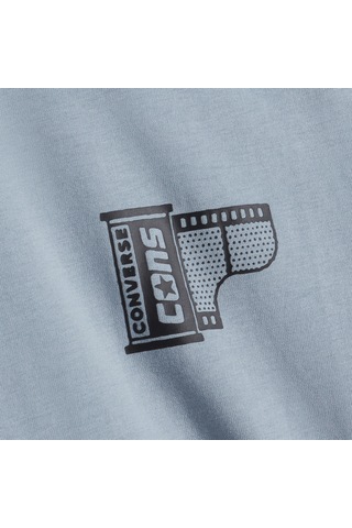 Converse Erkek Mavi T-shirt10028376 Gri