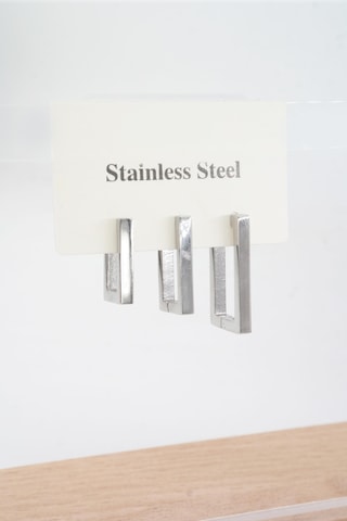 Kadın Vip Seri 316 L Paslanmaz Çelik Didörgen Model 3'lü Küpe Seti