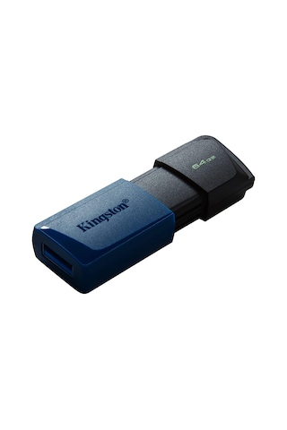 Datatraveler Exodia M 64gb Usb Flash Bellek Dtxm/64gb Usb 3.2 Gen 1 64 Gb, Siyah / Mavi Diğer
