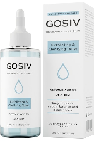 Gosiv Gözenek Sıkılaştırıcı ve Siyah Nokta Karşıtı Tonik 200 ML