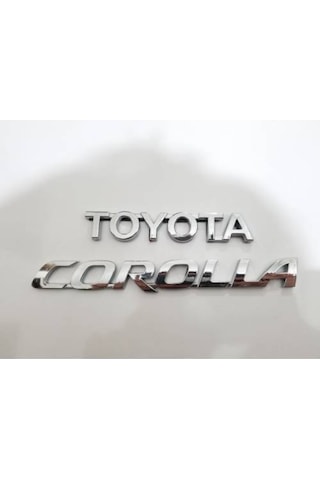 Toyota Corolla Yazı Arma 2003 Sonrası 2 Adet-Yüksek Kalite (458245429) Toyota Corolla Yazı Arma 2003 Sonrası 2 Adet-Yüksek Kalite (458245429)