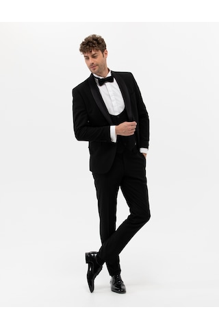 Pierre Cardin Erkek Siyah Smokin 50265124-vr046 Siyah