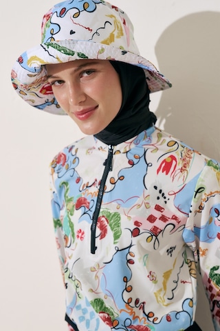 Eşarp Detaylı Bucket Şapka Summer Summer