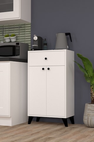 Efsun 2 Kapaklı 1 Çekmeceli Banyo Dolabı Beyaz
