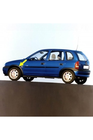 Sol Ön Çamurluk Ağzı Plastik Dodik 1101863 Opel Corsa B İle Uyumlu 1993-2000