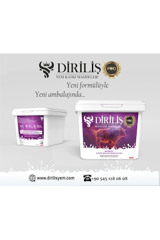 Diriliş Pro 10 Kg Maya & Alg & Probiyotik Yem Katkı