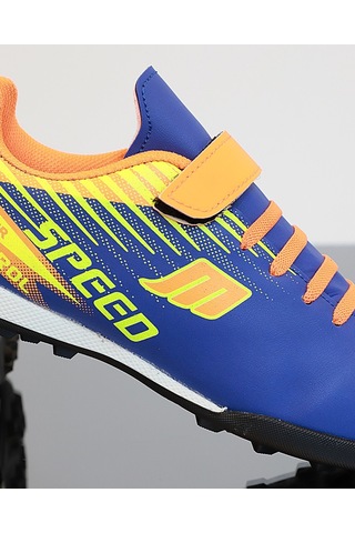 Kidessa 1753-1368 Bantlı Çocuk Halı Saha Futbol Ayakkabısı Sax Mavi Saks