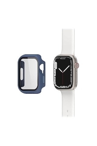 Otterbox Bumper, Series 9/8/7 - 45mm Için Entegre Ekran Koruyuculu, Temperli Cam, Darbeye Dayanıklı, Düşmeye Dayanıklı Ve Için Ince Koruyucu Kılıf, Koyu Mavi