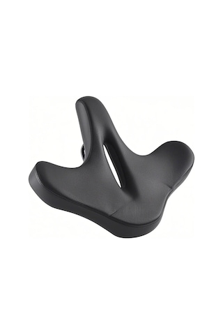 Jeemson Geniş Ve Konforlu Bisiklet Sele - Şok Emici Tasarım, Dağ Ve Şehir Bisikletleri İçin Siyah