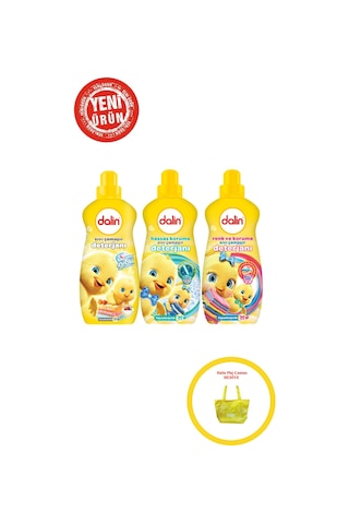 Bebek Deterjanı Karma Seti Yeni Ürün Çanta Hediyeli 5017