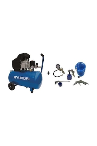 Hyundai BM2050 Hava Kompresörü + Aksesuar Seti