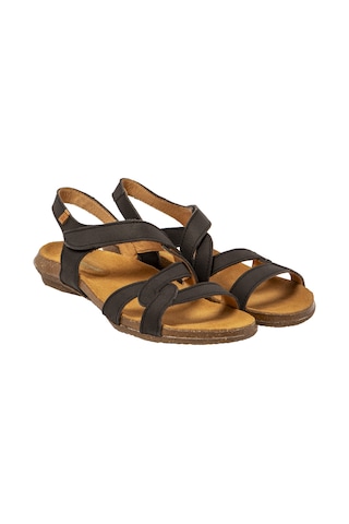 Sandalet Kadın N5079 El Naturalista Pleasant Black / Wakataua Black / Wakataua Siyah