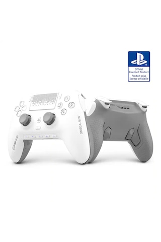 Scuf Omega Ps5 & Pc Kablosuz Kontrol Cihazı Beyaz Resmi Lisanslı, Tmr Analoglar Ve Omron Mekanik Switchler