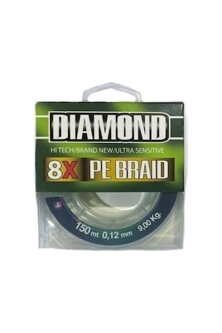 Bauer Diamond 8x150 Mt İp Misina 0,25 Mm