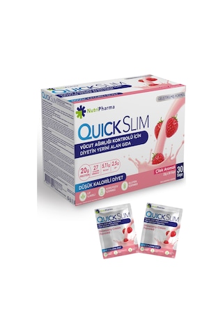 Quick Slim Çilek (Strawberry Cream) Aromali Quick Slim Çilek (Strawberry Cream) Aromali