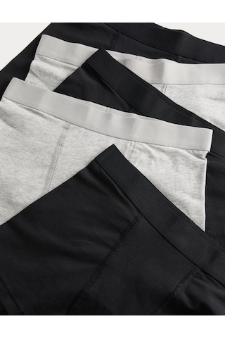 Marks & Spencer 10'lu Çocuk Boxer T71001314v Siyah