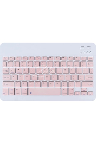 Samsung Galaxy Uyumlu Tab A8 Sm-x200 Uyumlu Bluetooth Klavye Mouse Set Lazer