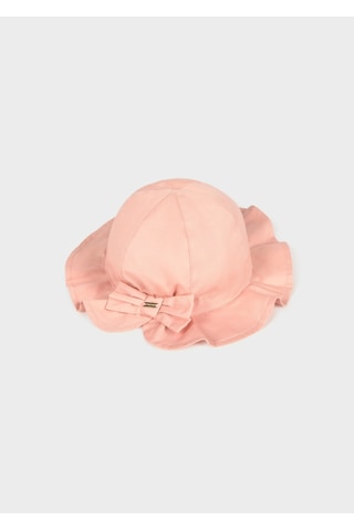 Kız Bebek Gabardin Şapka Pembe Pembe
