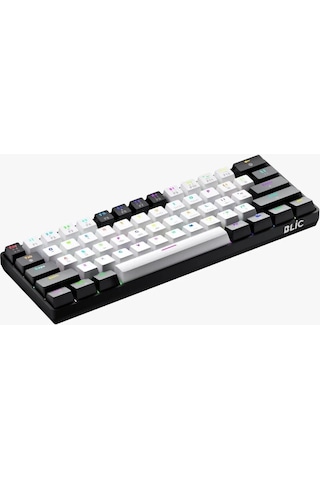 Miaxtreme T60 V2 Wb Rgb Türkçe Q Red Switch Oyuncu Gaming Klavye 61 Tuş Gaming Oyuncu Klavyesi