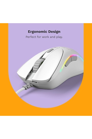 Glorious Oyun - Model D 2: Kablolu Ergonomik Fare, Superlight 58g