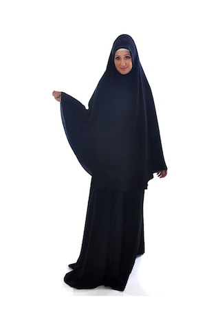 Çarşaf - Sultanbaşı Pelerinli Iki Parça Çarşaf