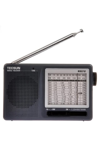Tecsun R-9012 Taşınabilir Kısa Dalga Fm Stereo Analog Radyo