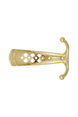 Portmanto Askı Motif Gold - 5 Adet