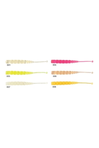 Mustad Aji Worm Plu-Plu 5 cm Sahte Kurt