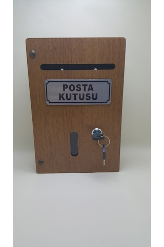 Büyük Boy Ahşap Posta Kutusu Kutusu