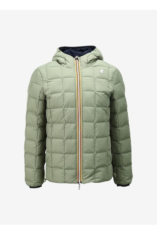 K-way Mavi - Yeşil Erkek Mont K4121nw Jack Eco Stretch Thermo Dou Mavi-yeşil