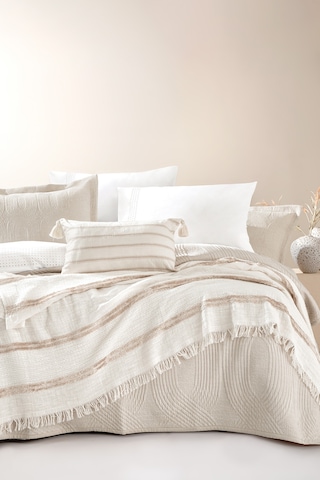 Yataş Bedding Nola Çift Kişilik Infinity Çeyiz Seti - Bej