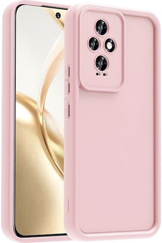 Honor 200 Uyumlu Kılıf Kamera Korumalı Sys Ananas Kapak - Pembe Pembe