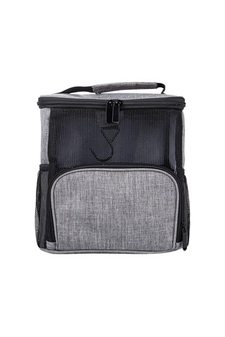 Suntek Seyahat Kozmetik Çantası Fermuar Asılı Örgü Kozmetik Tren Çantası Kadın Erkek Gri Çok Renkli