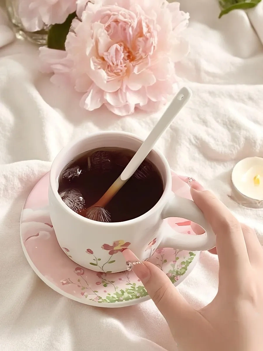 Arthomes Çay Takımı Fincan Ve Tabak Seti 250ml Hediye Seti 407661496 Beyaz