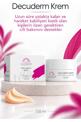 Laviaderm Decuderm Onarıcı Bakım Kremi 100 ML