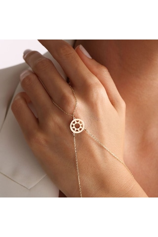 Sembol Gold Altın Pentagram Şahmeran Gold