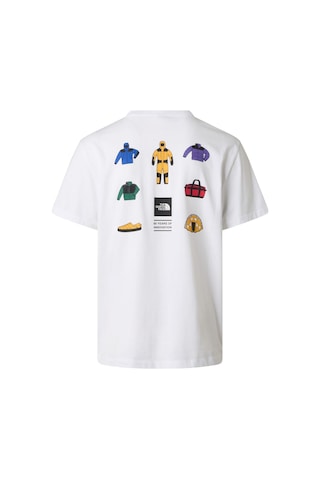 The North Face M Icon Celebratıon Regular Short Sleeve Erkek Tişört Nf0a8gasfn41 Beyaz