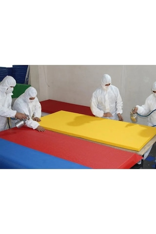 Beynaminder Beyna Judo Minderi 100 x 200 x 4 CM Kırmızı