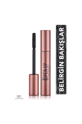 Flormar Open Up HD Yelpaze Etkili Ayırıcı Maskara 001 (Siyah)