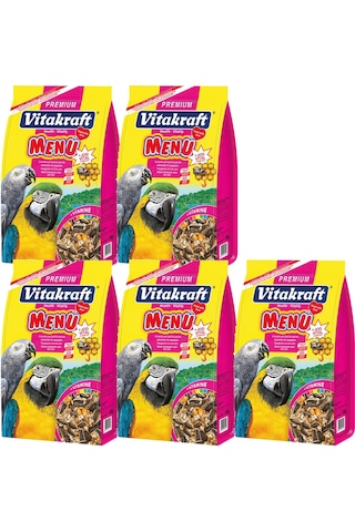 Vitakraft Papağan Yemi 5 Adet 1 KG Vitakraft Papağan Yemi 5 Adet 1 KG