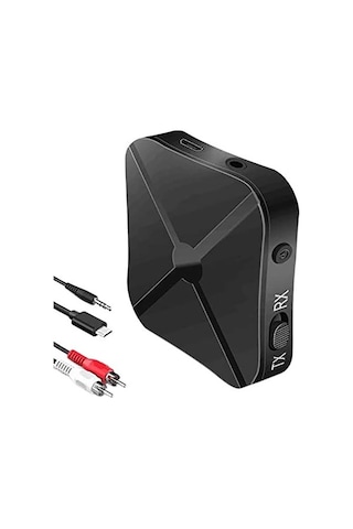 Ximistore9 Bluetooth 5.0 Çift Yönlü Adaptör: Tv, Araba Hoparlörü, Telefon Ve Bilgisayar Ses Entegresi - Alıcı-verici 2-in-1