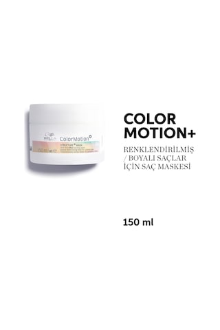 Wella Professionals Colormotion+ Boyalı Yıpranmış Saçlar İçin Yapılandırıcı Saç Maskesi 150 Ml