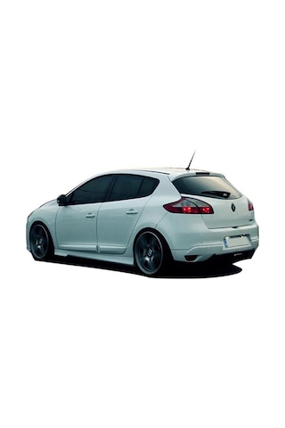 Megane 3 Sport Marşpiyel Seti Mat Siyah Plastik  2009 - 2016