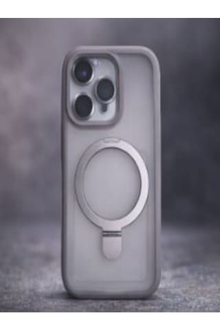 Mmc Trend Apple Uyumlu iPhone 16 Pro Max Lensli Telefon Kılıfı Gri