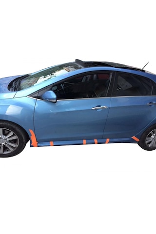 Paşa Hyundai İ30 2011-2016 Custom Yan Marşpiyel Seti Plastik